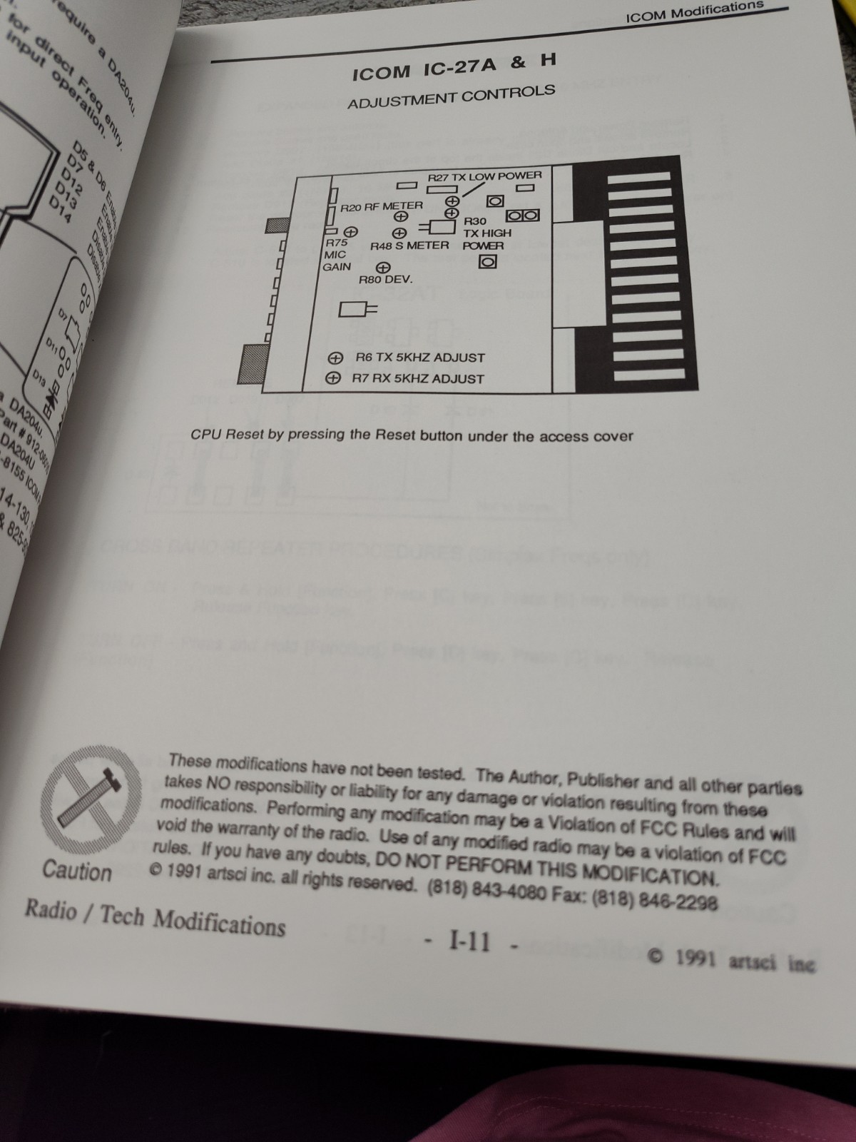 RADIO / TECH MODIFICATIONS VOL. NUMBER 4 Vintage Manual 1991