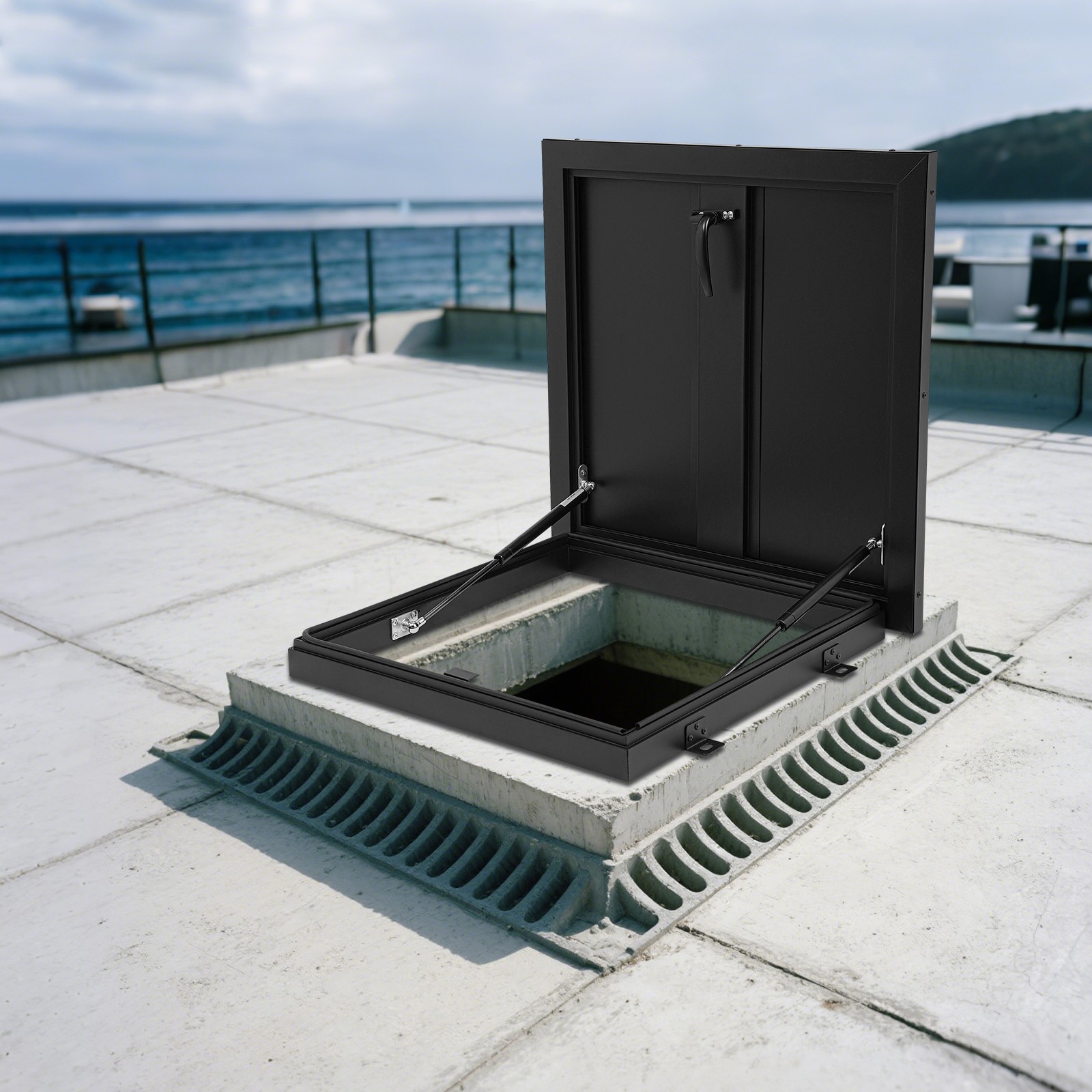 Roof Hatch, Roof Security Door, Roof Access Hatch suitable for residential build