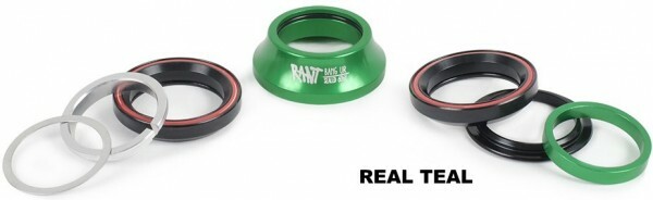 RANT BMX Headset,INTEGRATED REAL TEAL 45/45 BANG UR Oldschool GT BMX SE NEW