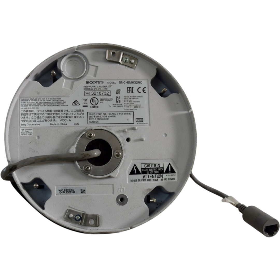 Sony SNC-EM632RC Network Camera Security Camera