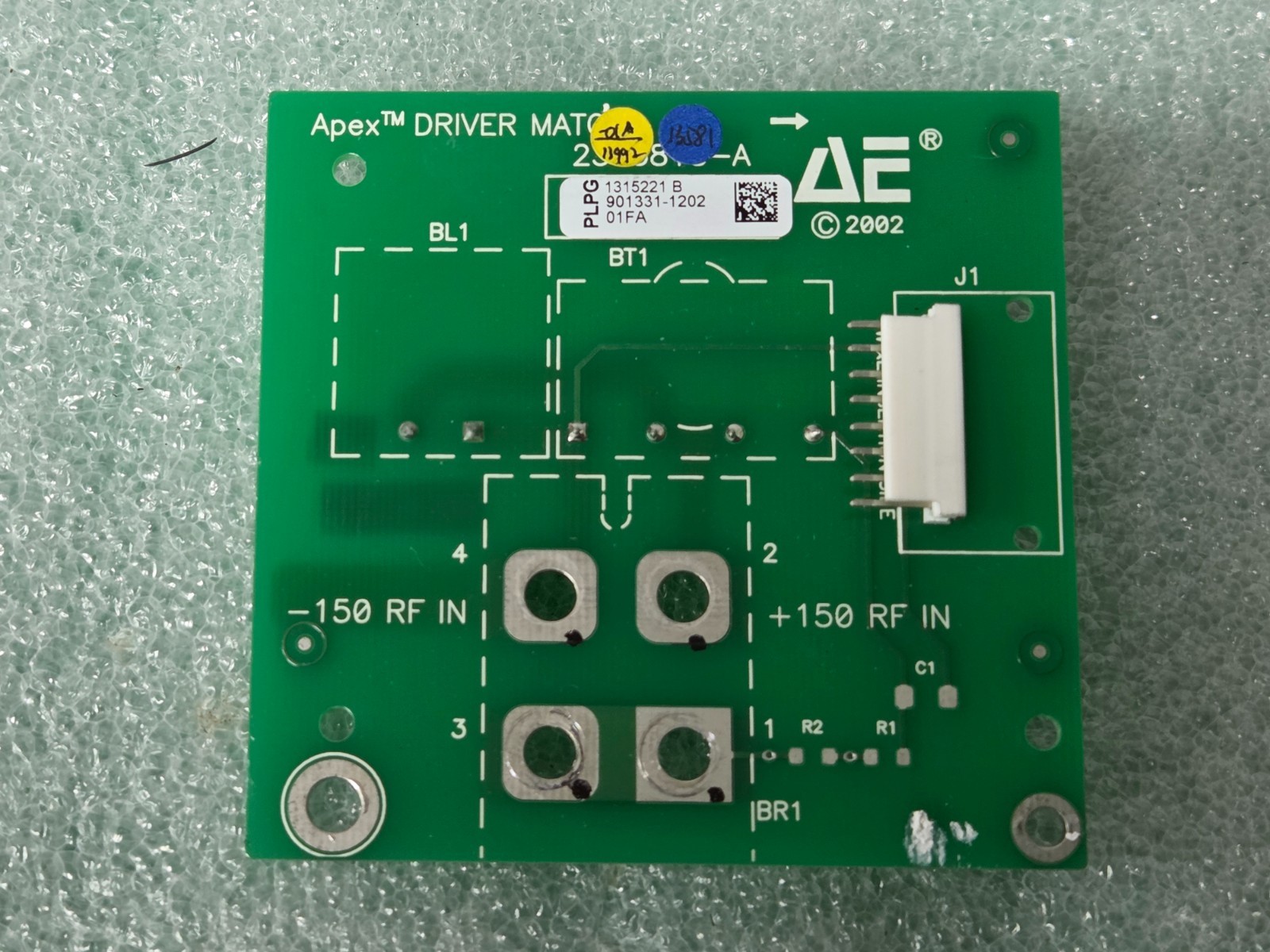 AE APEX DRIVER RF MODULE BOARD 2305818-A 1315221 B