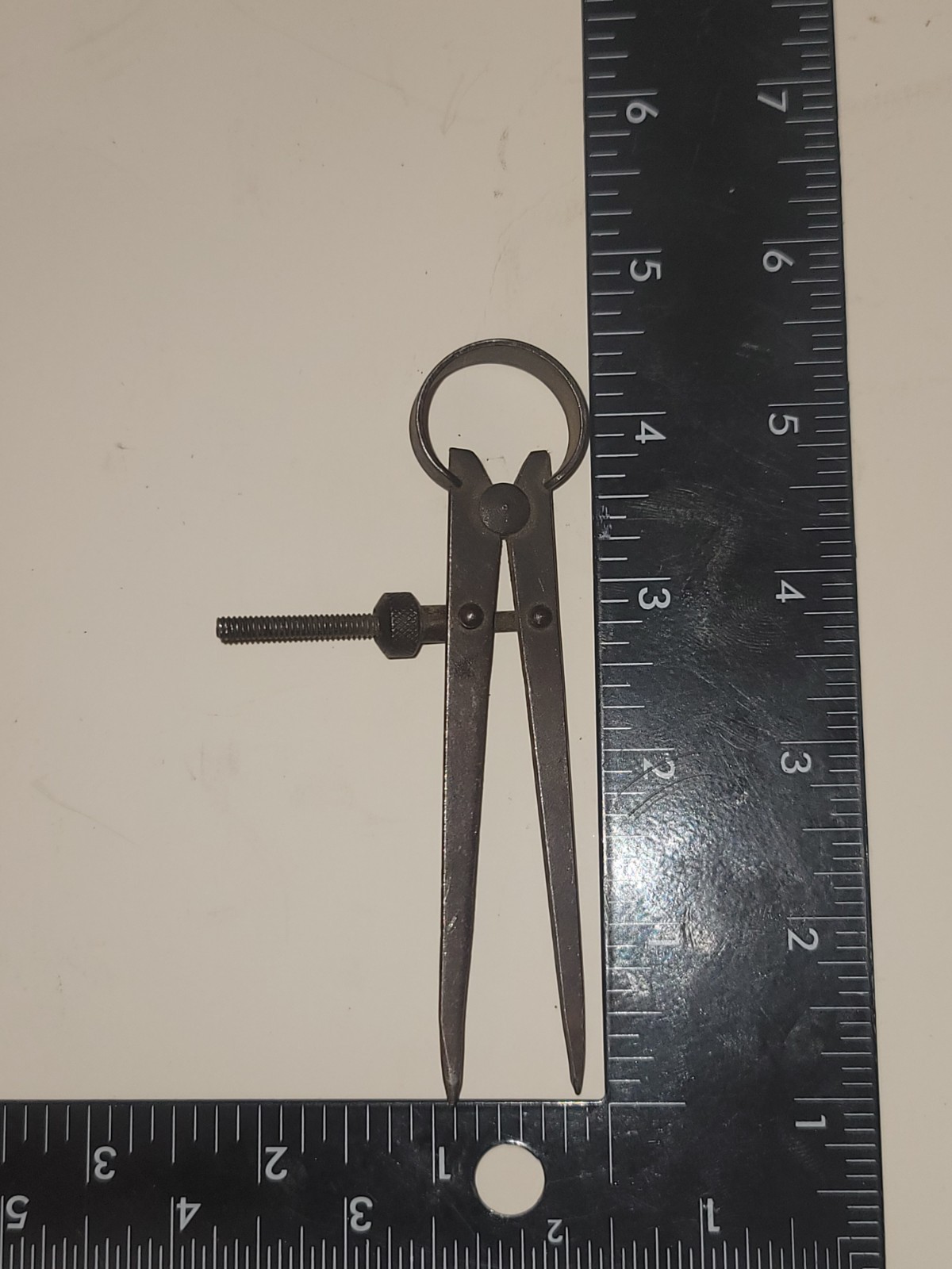 2 Vintage Technical Drawing Measurement Dividers Instruments