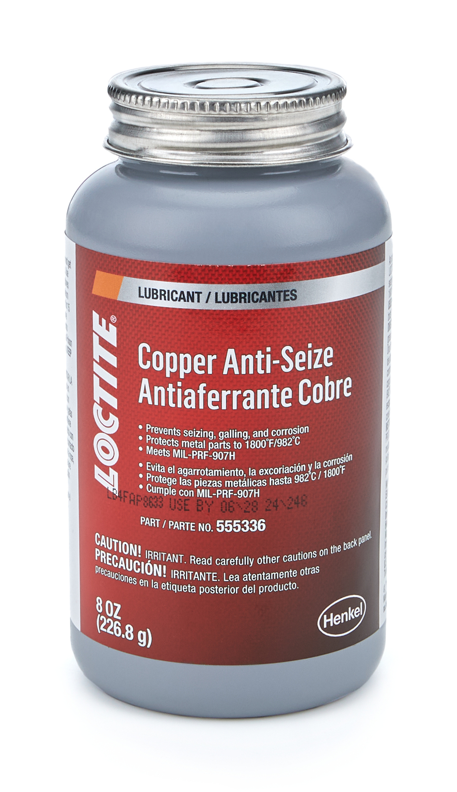 Loctite Copper Anti-Seize Lubricant 8oz Brush Top Can