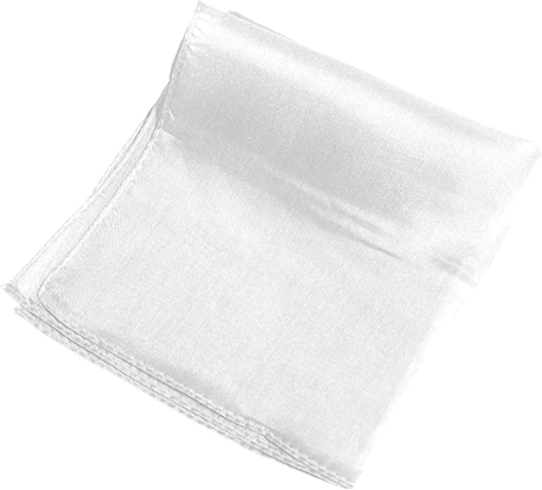Silk 24 inch (White) Magic by Gosh - Trick