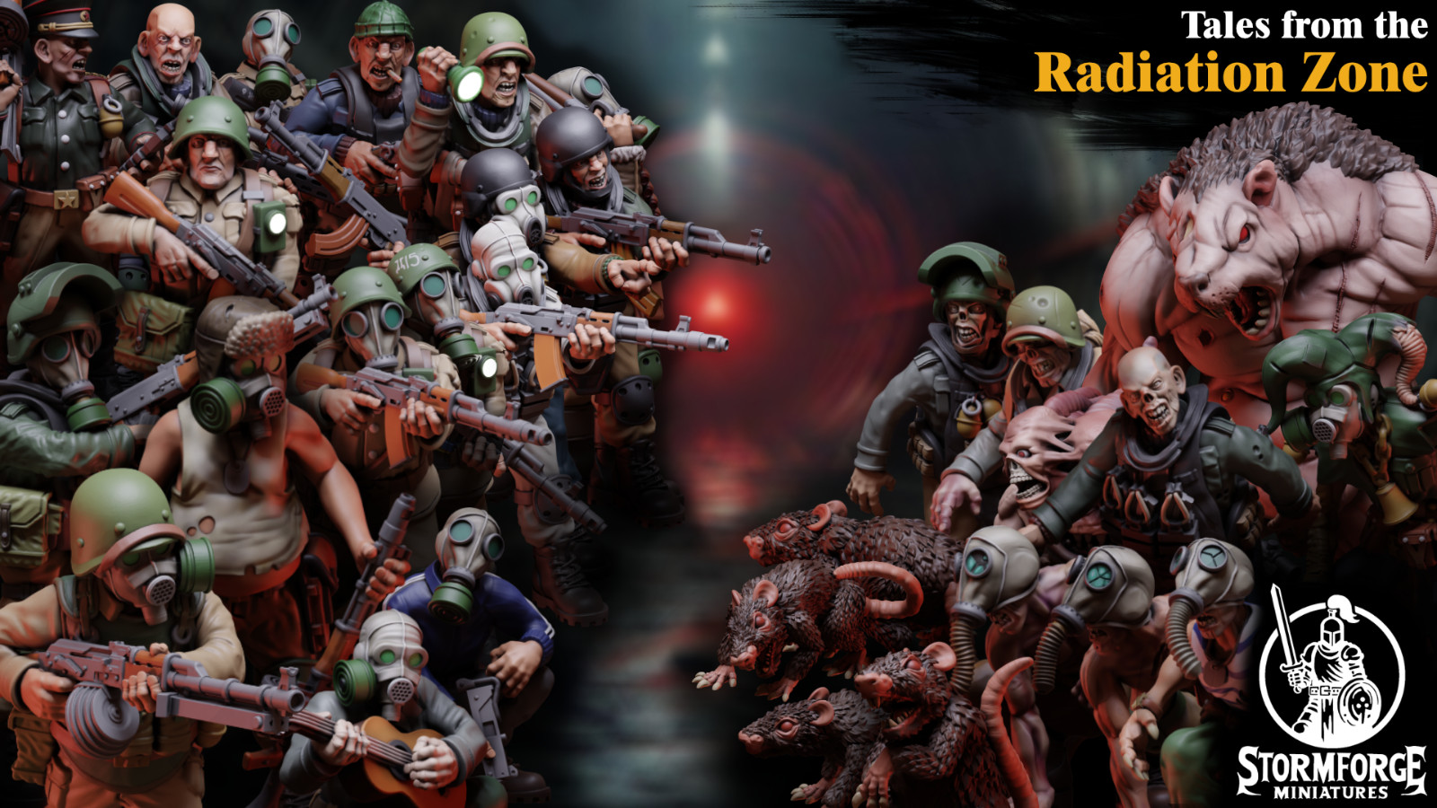Tales from the Radiation Zone - 28mm Resin Minis for Zona Alfa/STALKER Gaming