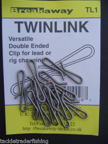 BREAKAWAY TWINLINK - DOUBLE ENDED CLIP -SEA FISHING