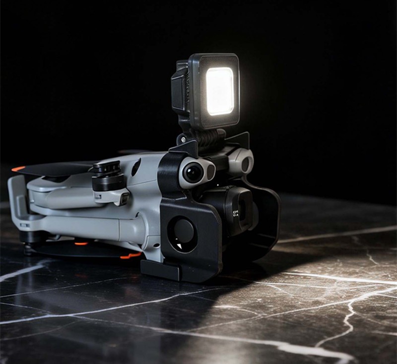 Gimbal Guard Protector Bumper w/ LED Light for DJI Mini 5 Pro Drone Accessories