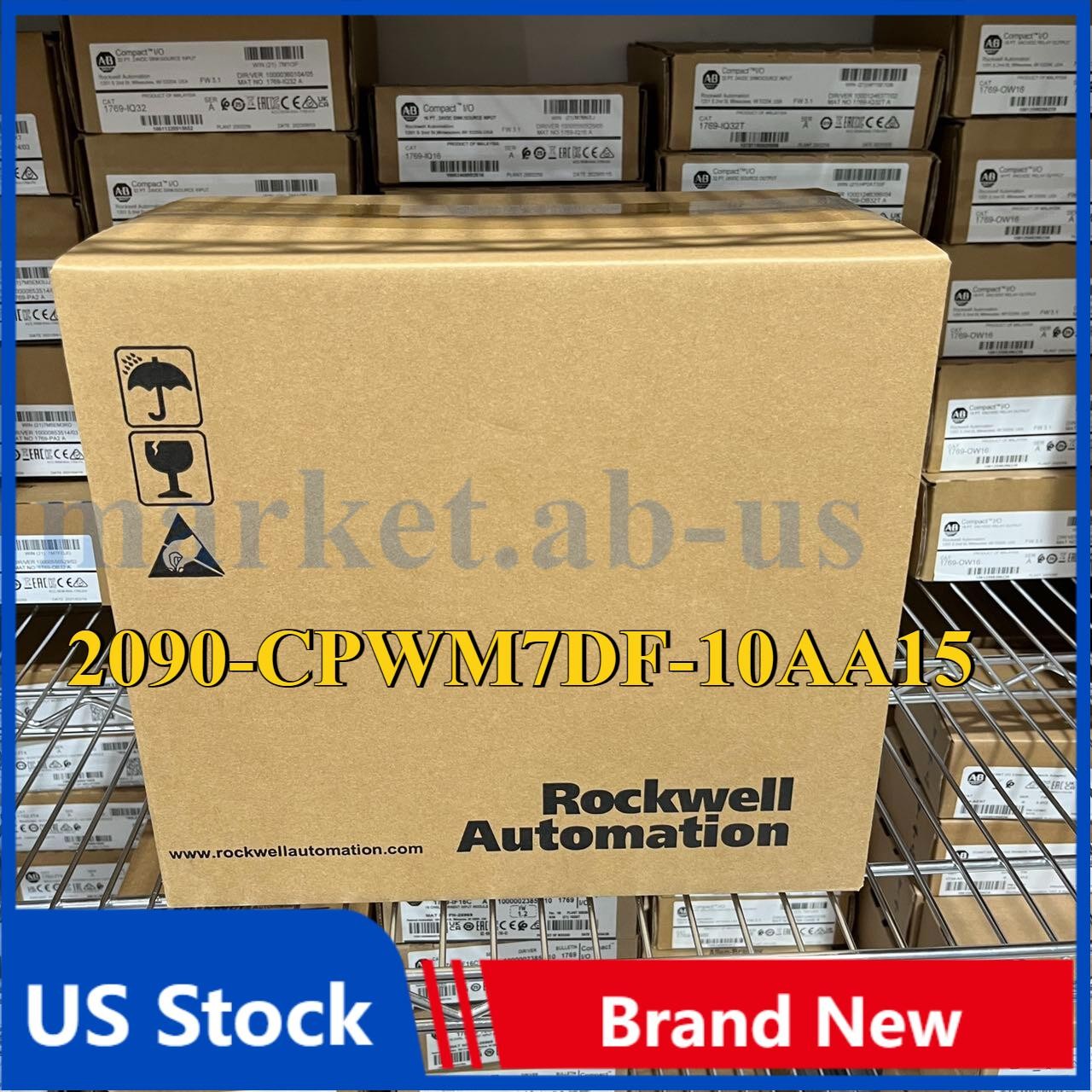 1PCS New AB 2090-CPWM7DF-10AA15 Servo Motor Power Cable US Free Tax