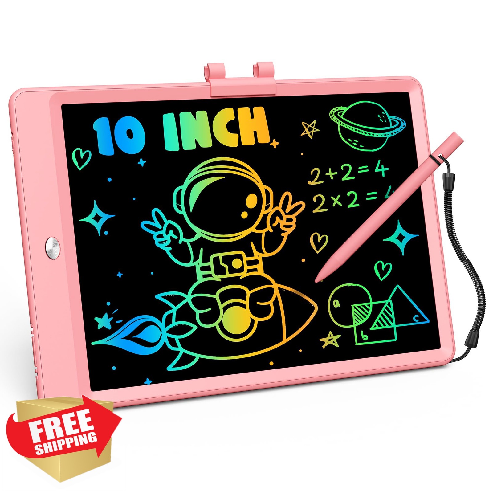ORSEN 10 Inch Pink LCD Tablet