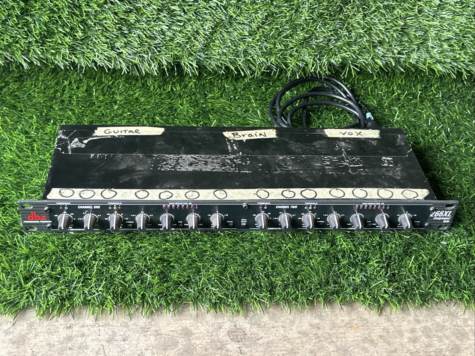 DBX 266XL 2-Channel Compressor/Gate Dynamics Processor - Tested/Working