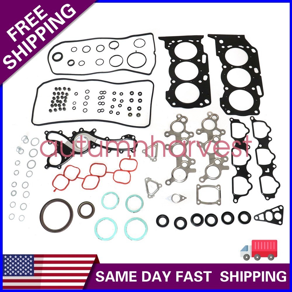 FOR TOYOTA 09-24 4RUNNER FJ 4.0L 1GRFE ENGINE OVERHAUL GASKET KIT 04112-31720