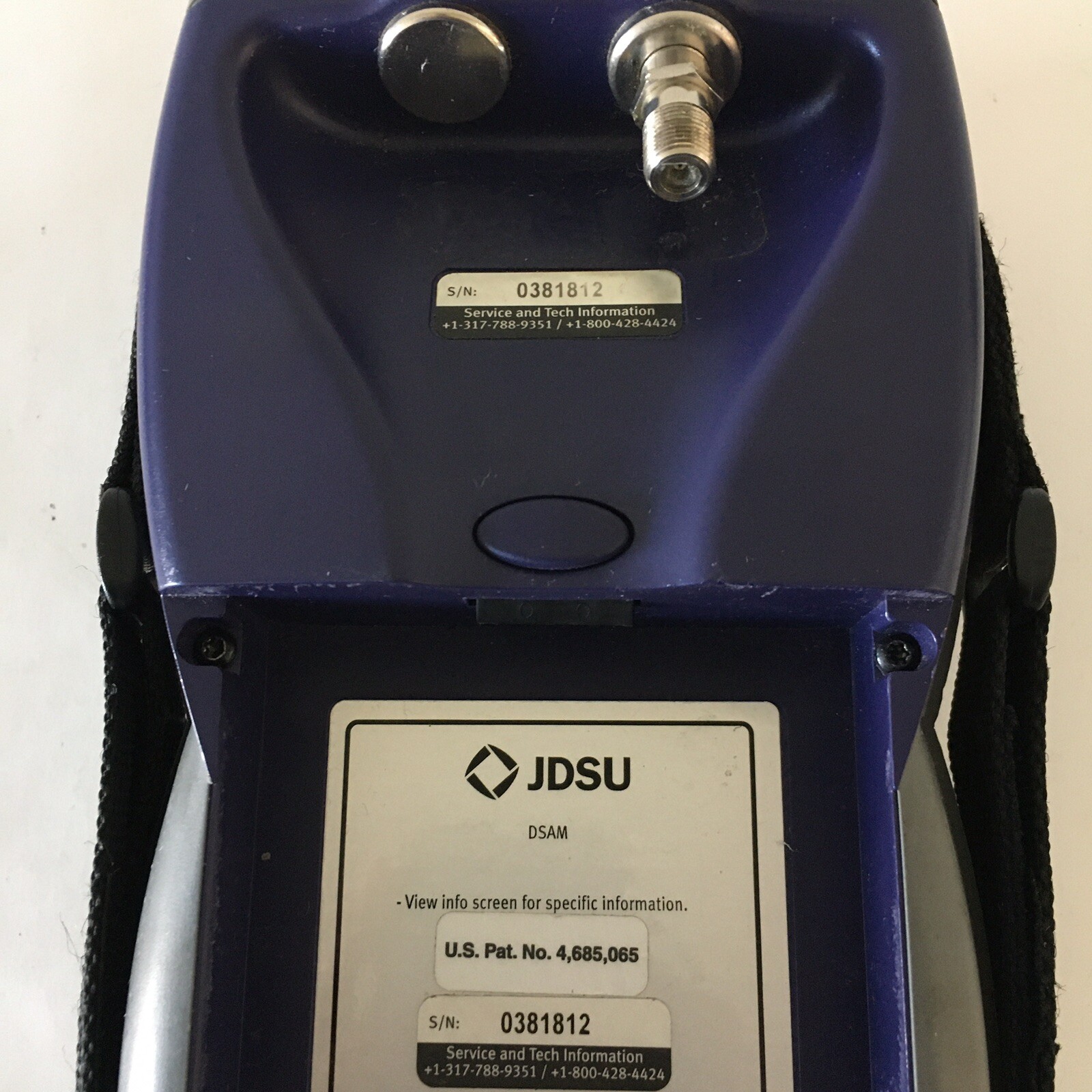 JDSU DSAM XT 2000 - A Wavetek Series Field Meter 2000 XT