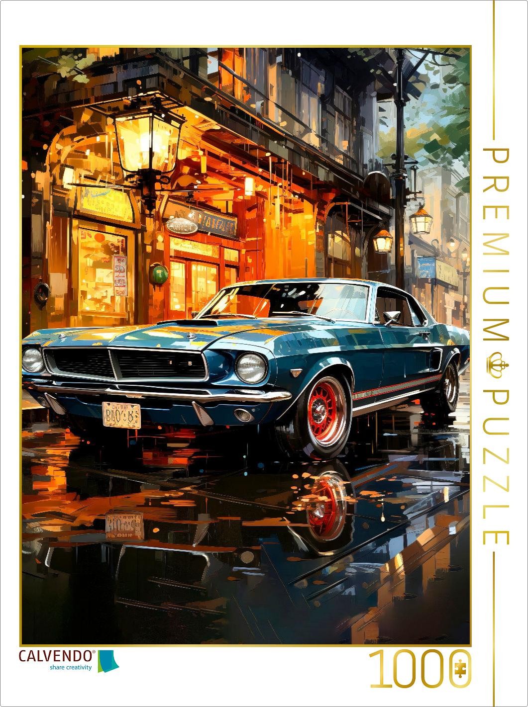 CALVENDO Puzzle Oldtimer | 1000 Teile Lege-Größe 64x48cm Foto-Puzzle für glückli