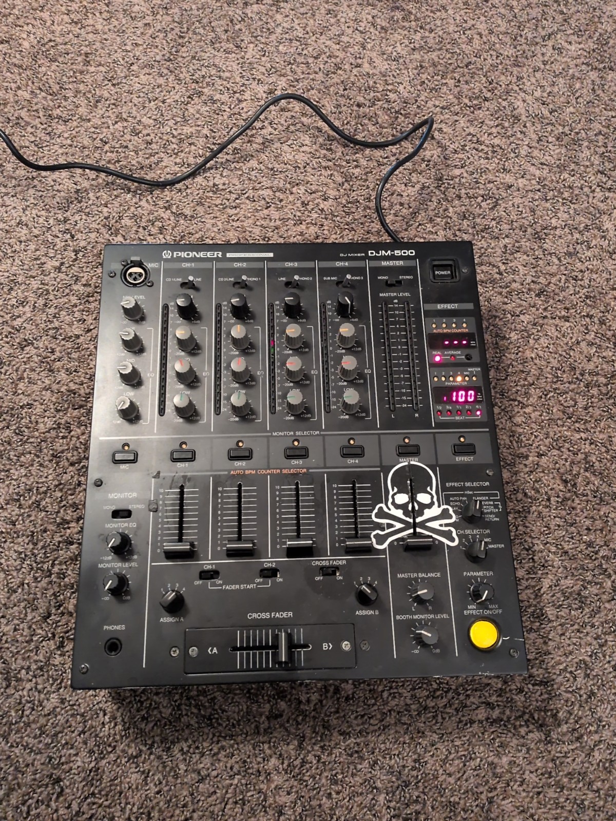 PIONEER DJM-500 Professional DJ Mixer