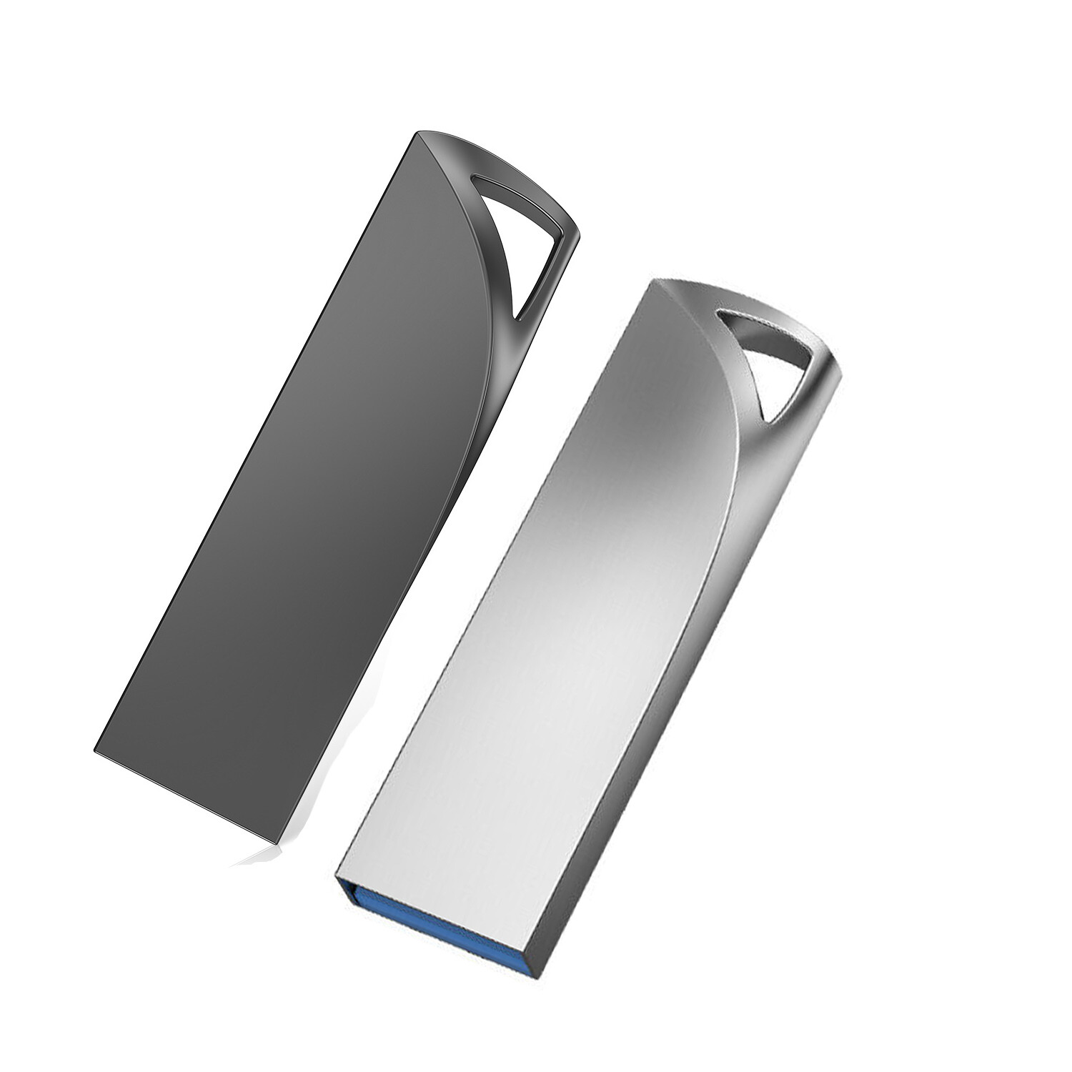 Kootion High Speed USB 3.0 64GB 2PCS Metal Mini Style USB Flash Drive USB Memory