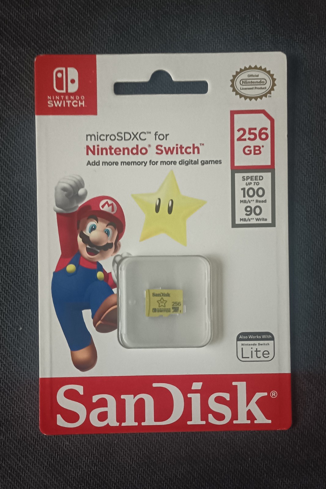 SanDisk 256GB Nintendo Switch Memory Card MicroSDXC Card [NEW/SEALED]