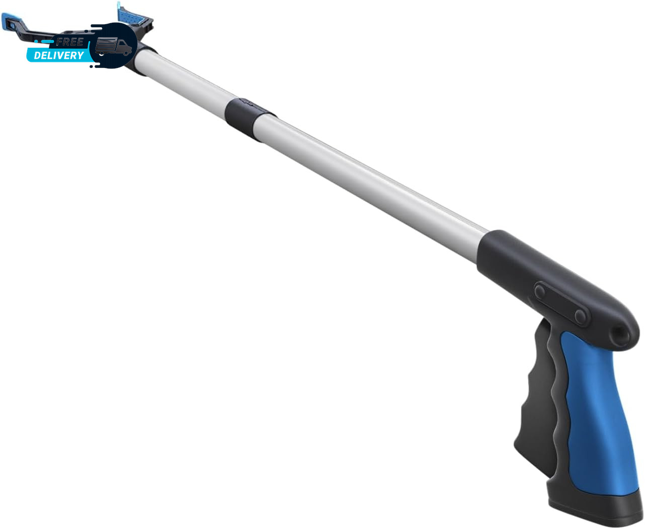 2024 Upgrade Powergrip T9 Grabber Reacher Tool Wide Jaw Foldable Steel Cable.