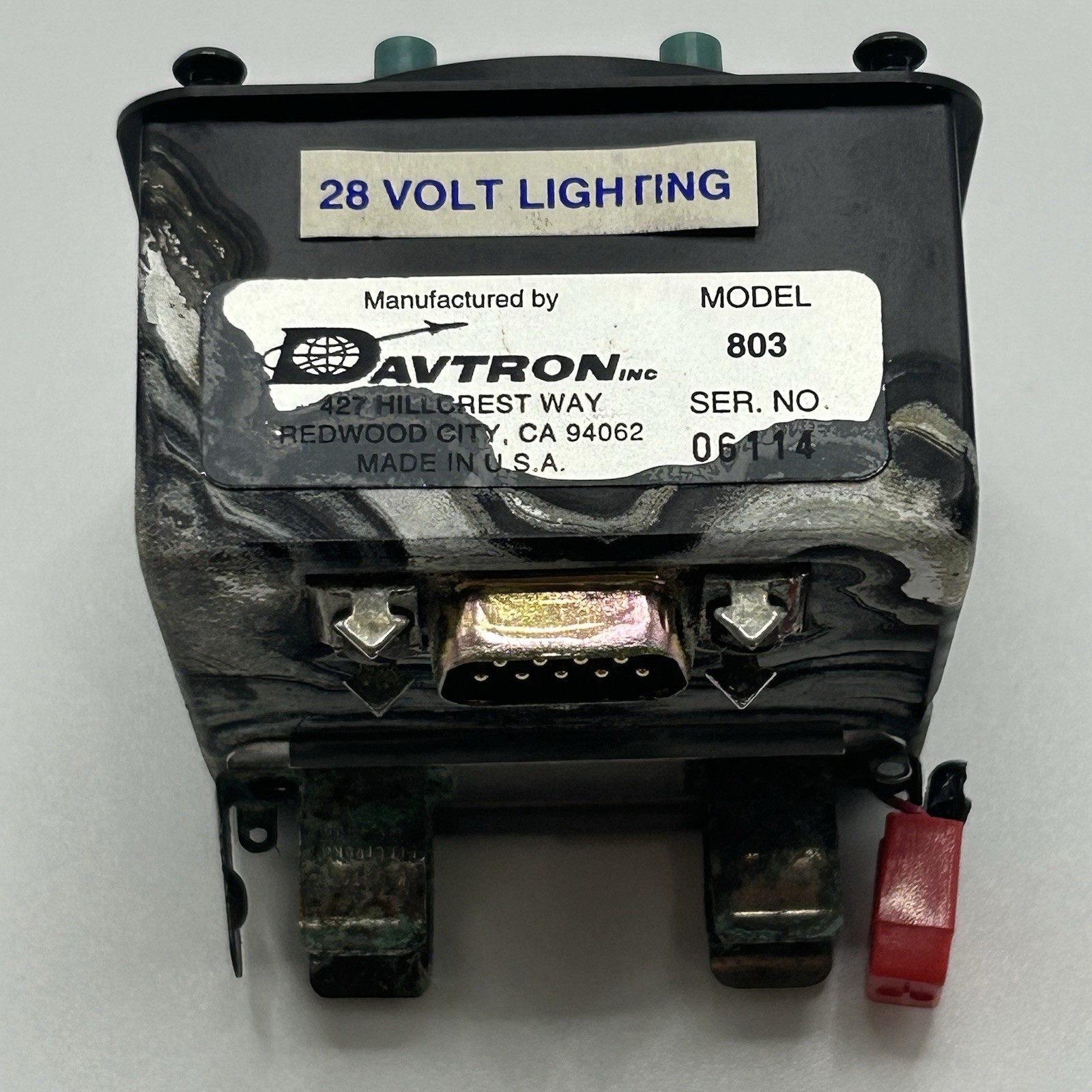 DAVTRON 803 CHRONOMETER Digital Clock Timer 28V, OAT