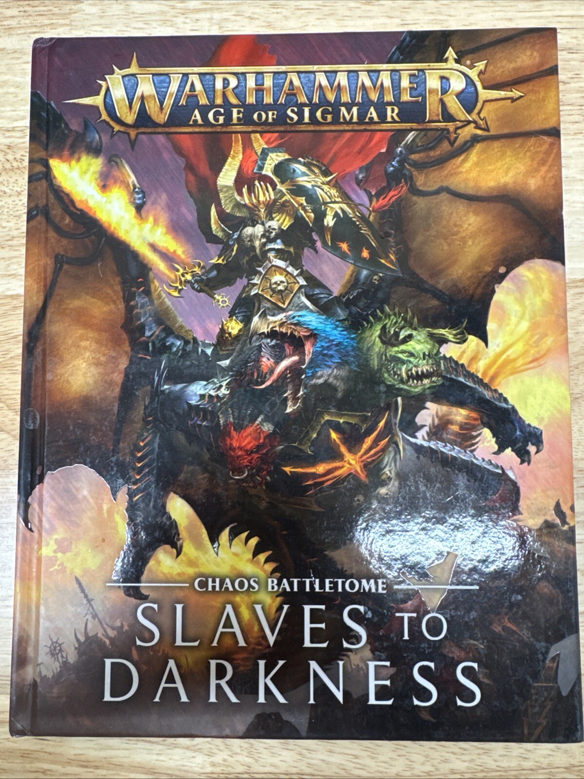 Warhammer Age Of Sigmar Chaos Battletome Slaves To Darkness Hardback Book
