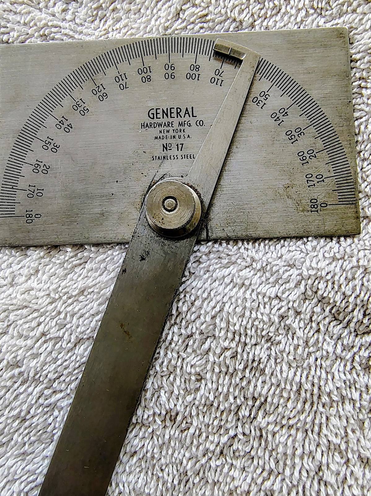 🗽GENERAL NO 17 PROTRACTOR MACHINIST/ TOOLMAKER
