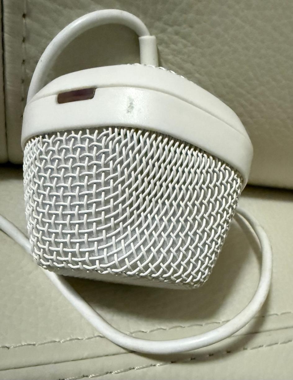 ORIGINAL Biamp Devio DCM-1 Beamtracking Pendant Microphone (White) **EXCELLENT**