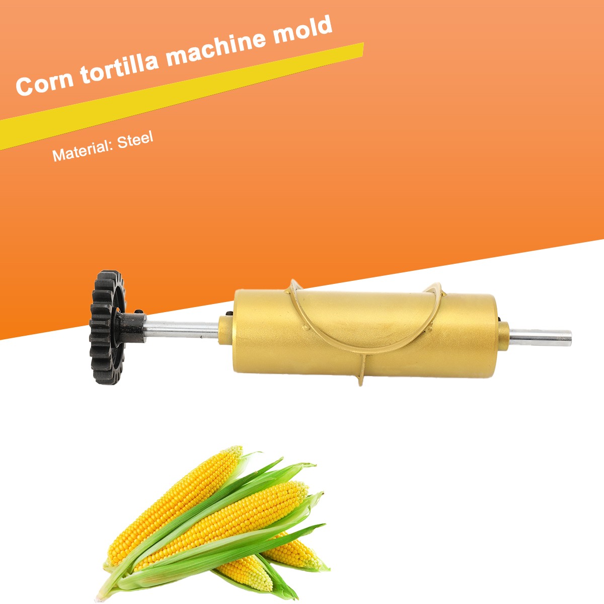 15cm 5.9inch Gold Mould For Corn Tortilla Making Machine Tacos Maker