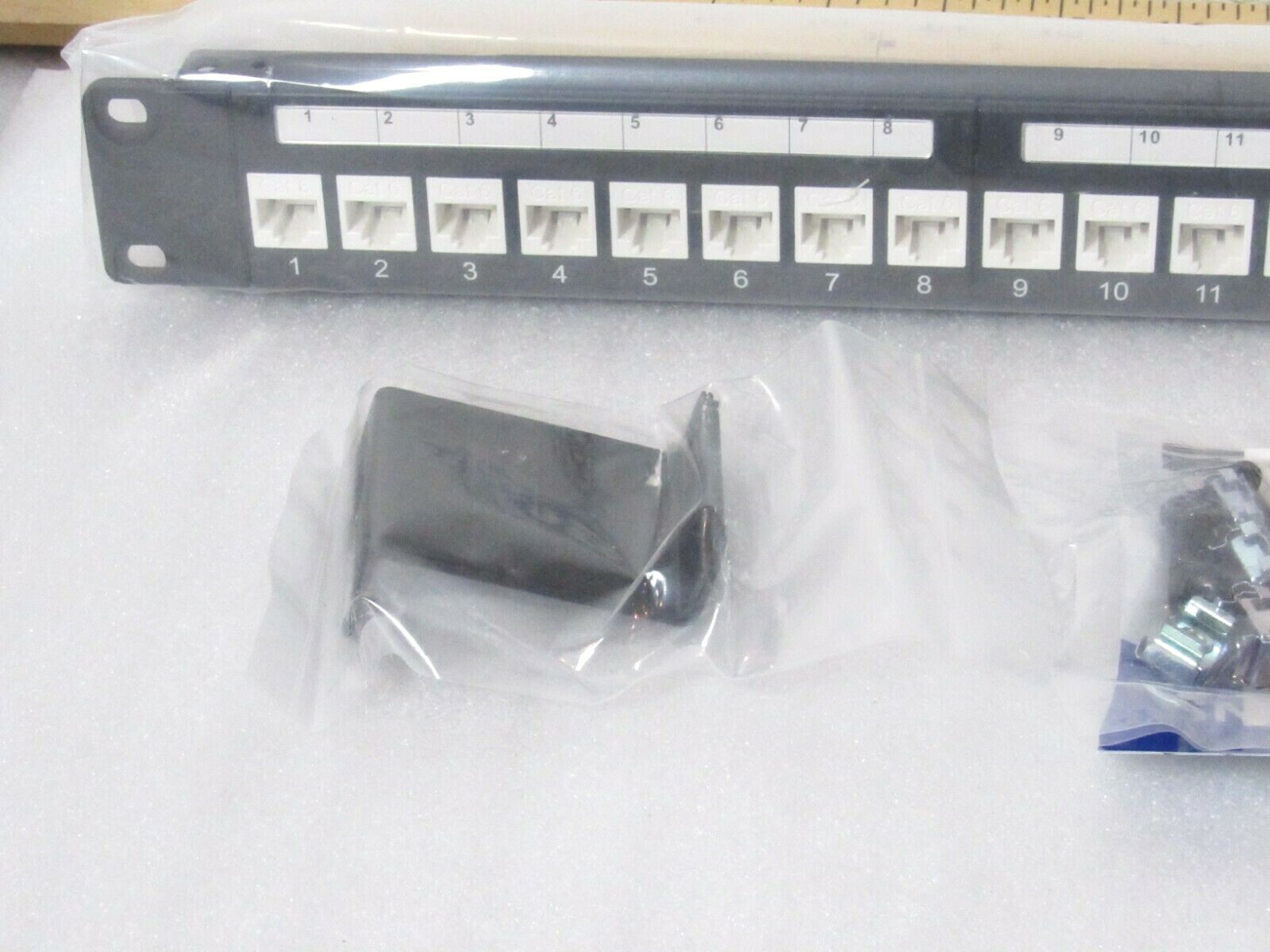 Tripp-Lite N250-024-LP 24-Port Cat6/Cat5 Low Profile Patch Panel Feed Thru [CTA]