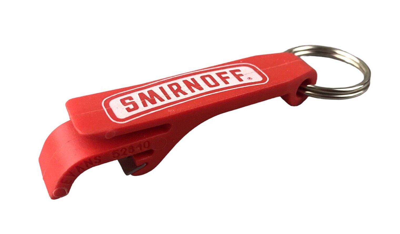 SMIRNOFF Keychain Bottle Opener Advertising Promotional Promo Premium Evans