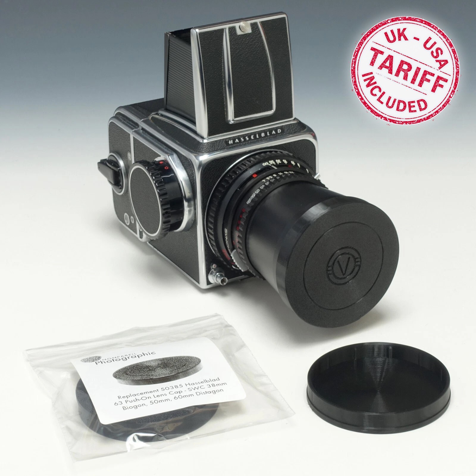 Replacement Hasselblad 50385 63 Push-On Lens Cap - SWC 38 Biogon, 50 60 Distagon