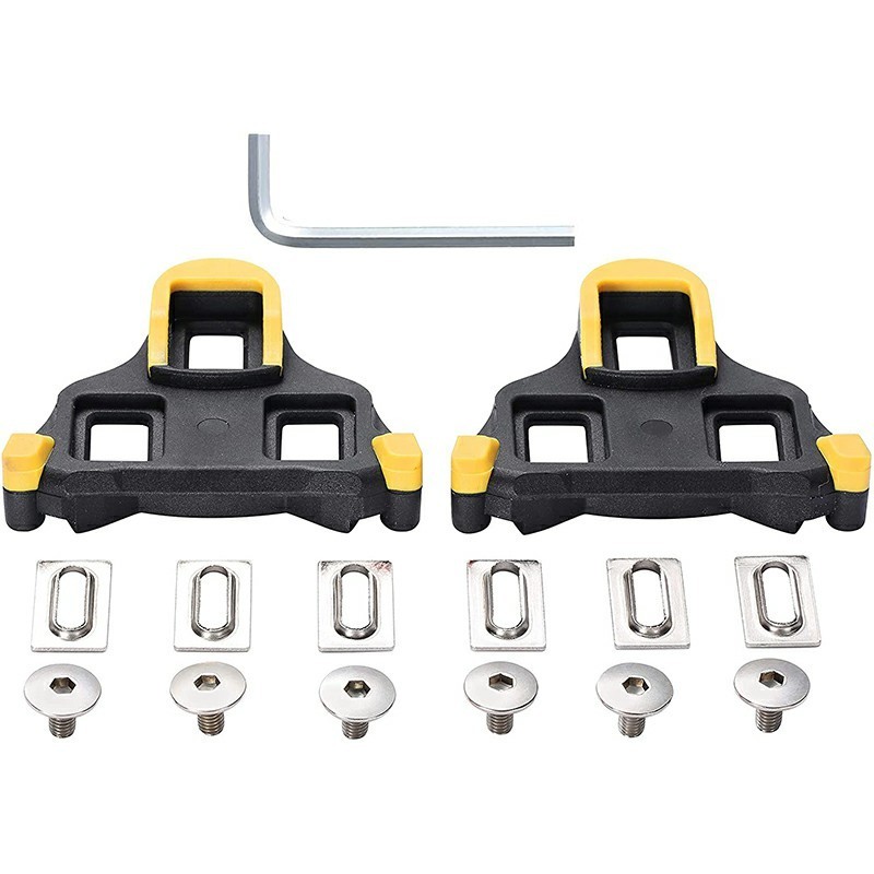 Bike Cleats Compatible with Look Delta and Shimano Pedals 6 Degree Float Go-ds