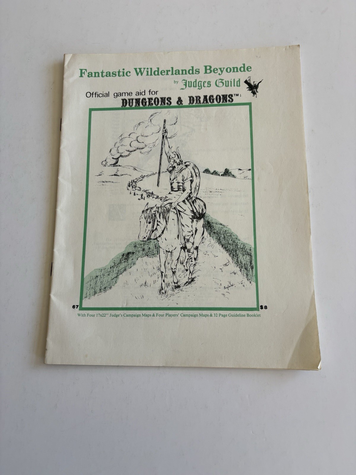 Advanced Dungeons and Dragons Fantastic Wilderlands Beyonde  Judges Guild 1979