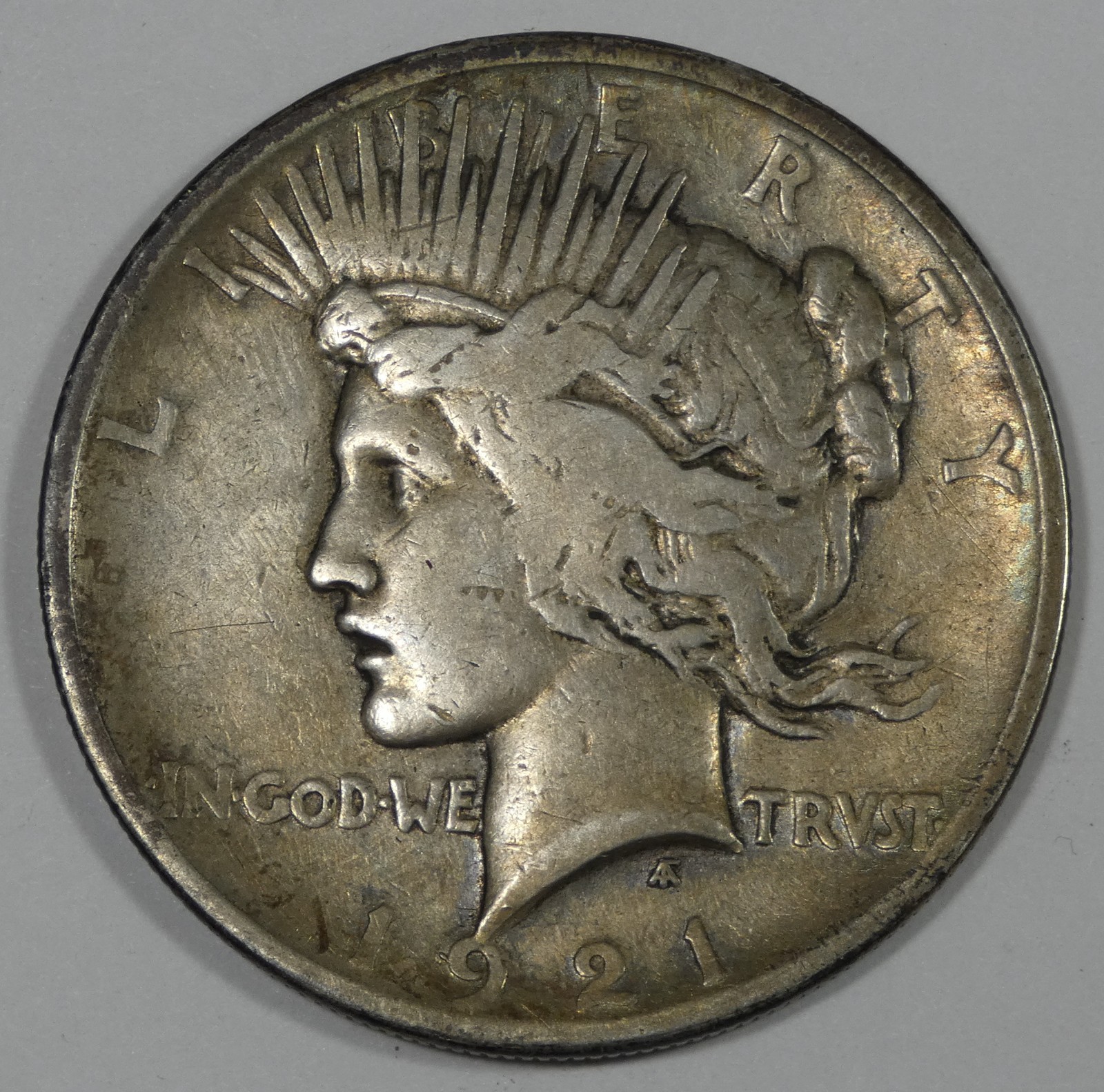 1921 Peace Dollar FINE Silver Dollar