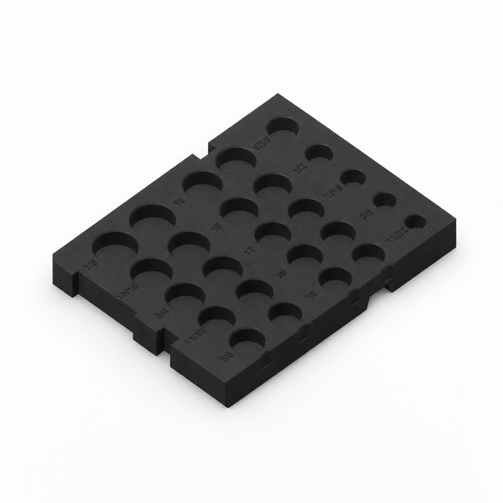 Organizer Insert 3 Drawer Socket for Milwaukee Packout