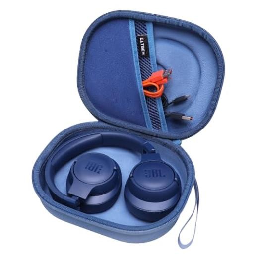 LTGEM Case Compatible with JBL Tune 770NC / 510BT / 720BT / 520BT / 520C / Blue