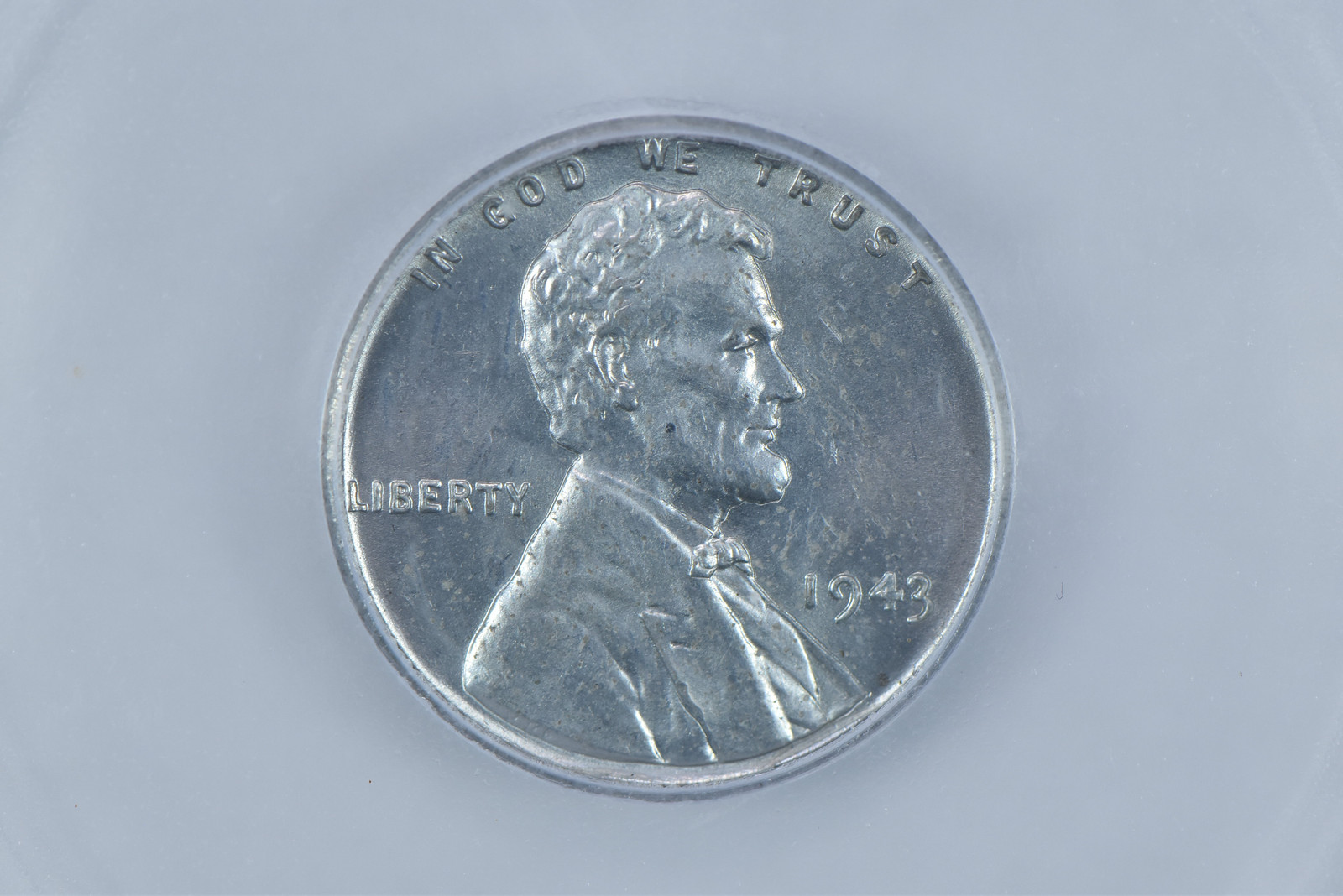 1943 Lincoln Wheat Cent MS65 ICG