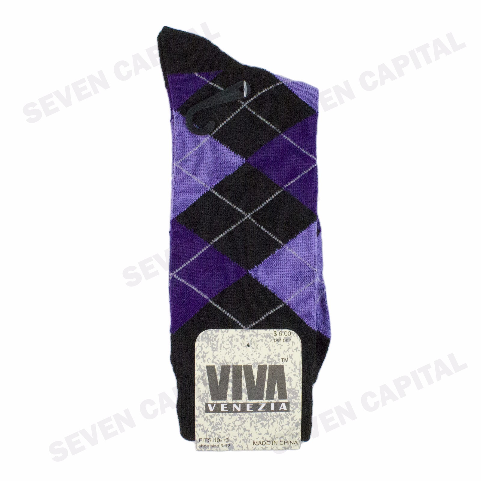 12 Pairs Dozen Men Funky Fashion Colorful Pattern Casual Dress Socks Size 10-13