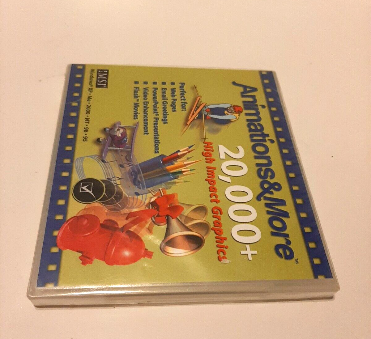 IMSI Selectsoft Animation & More 20,000 High Impact Graphics CD-ROM Windows XP