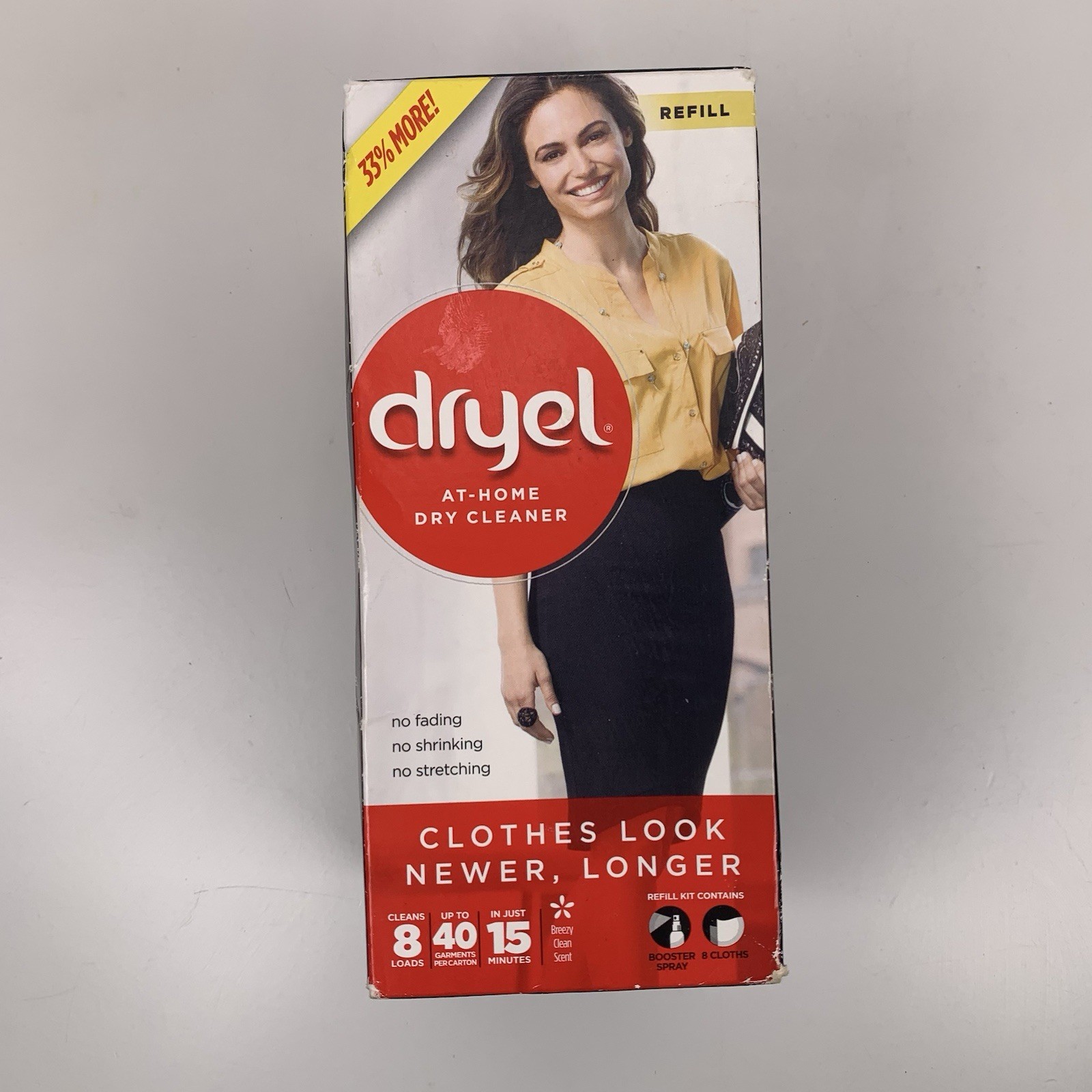 Dryel At-Home Dry Cleaner Refill Kit 8 Loads