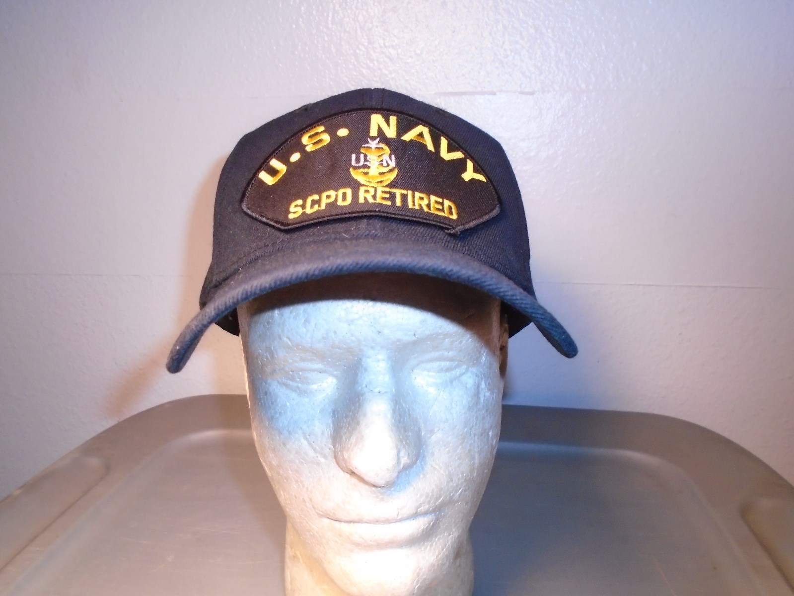 USN US Navy SCPO Petty Officer Retired Adjustable Baseball Cap Hat 29-C