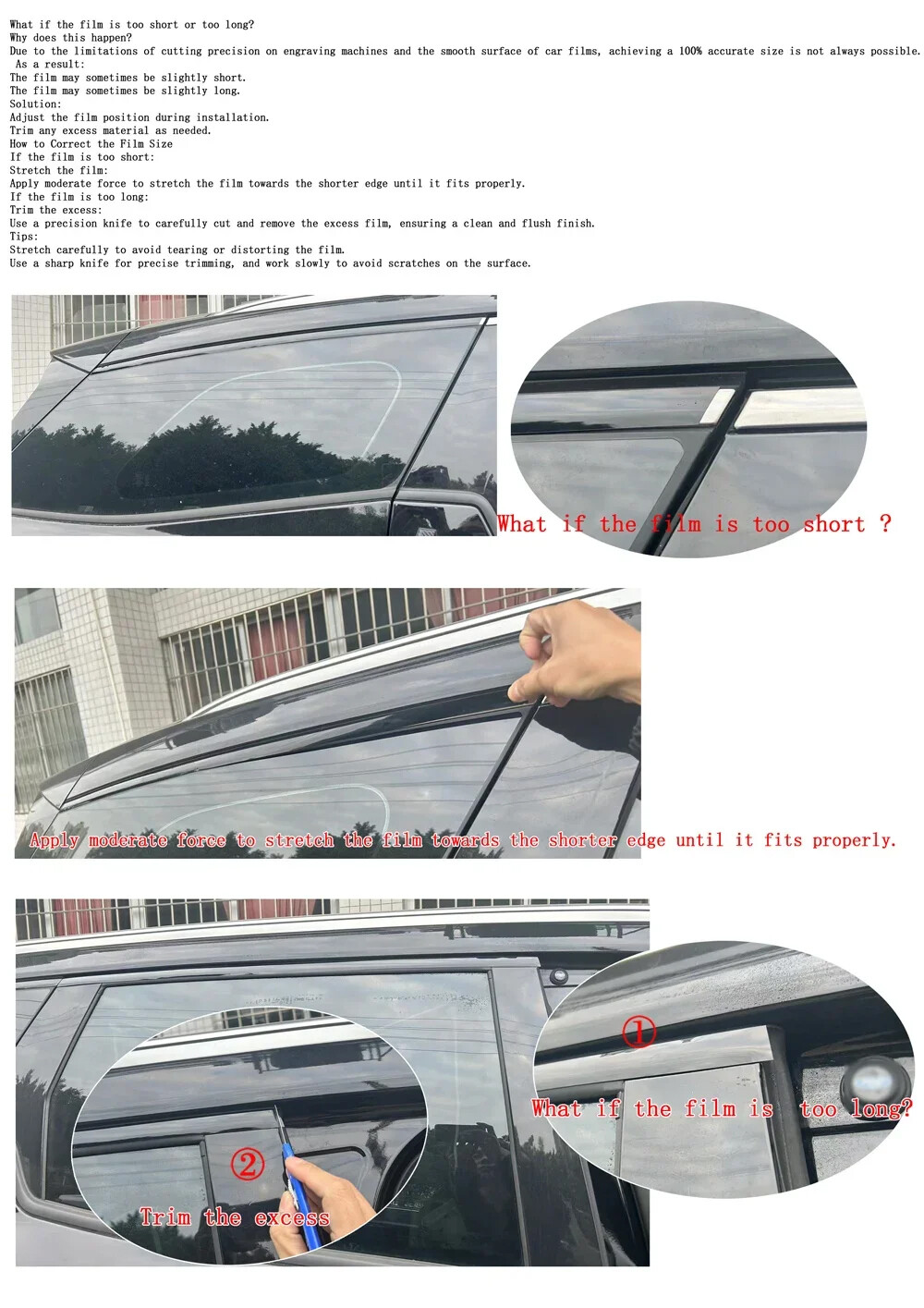 Glossy Black Chrome Delete Window Trims sticker For Benz E-Class W212 2009-2016