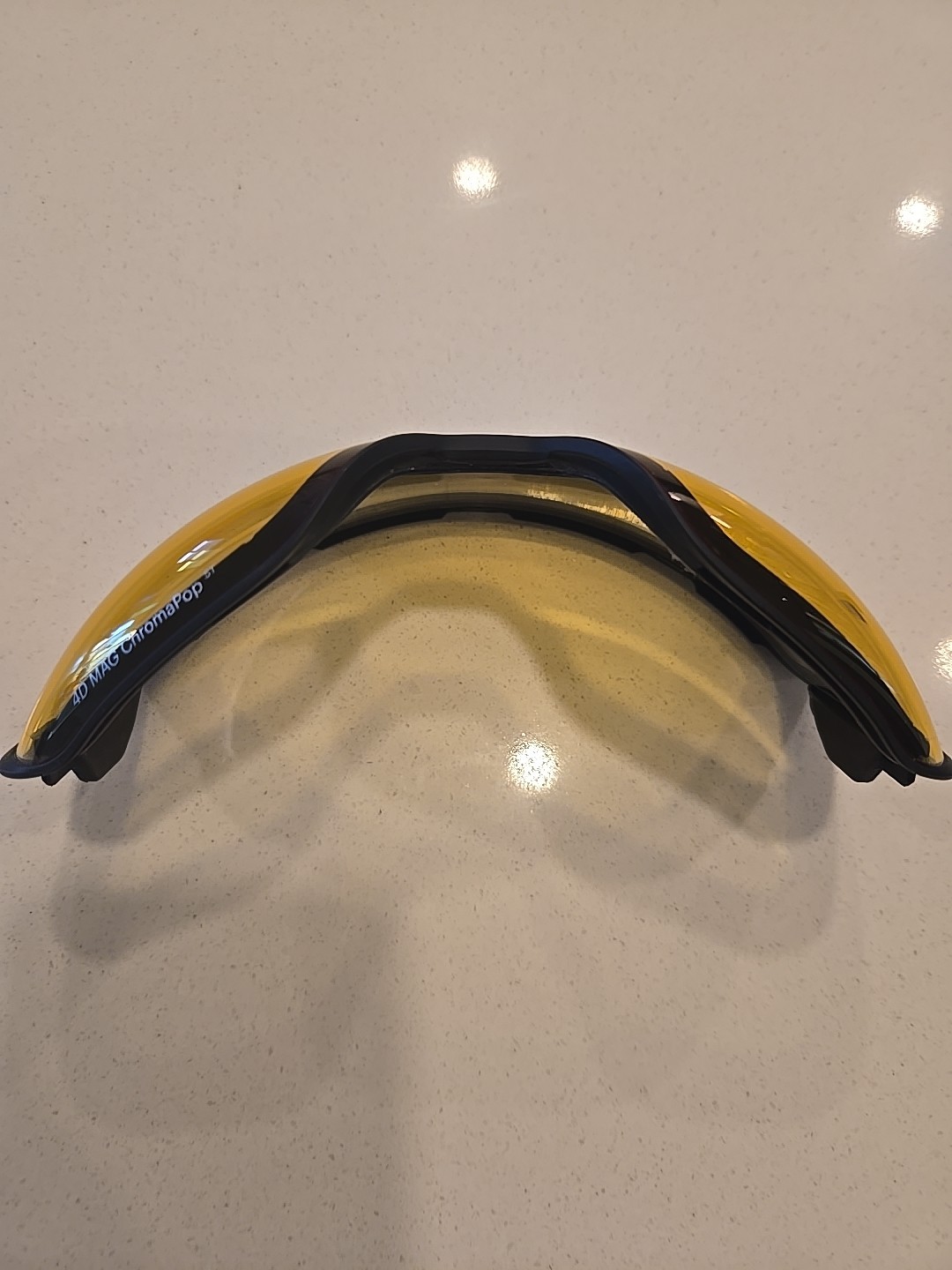 Smith 4D Mag Chromapop Storm Yellow Flash Replacement Goggle Lens Used