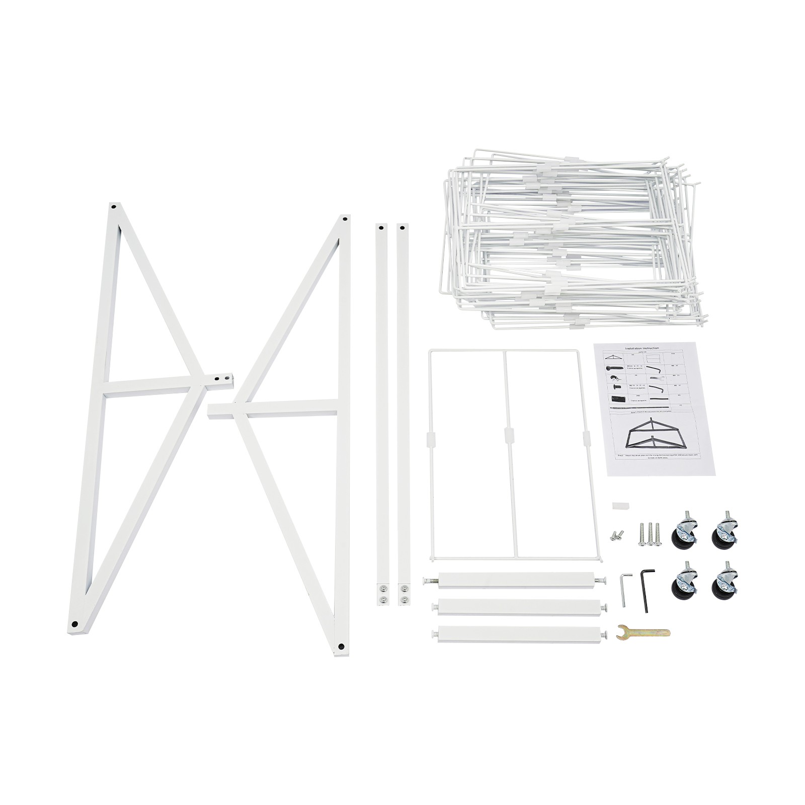 30 Tier Paint Drying Rack, Workshops Paint Drying Rack, Freestanding Drying Rack
