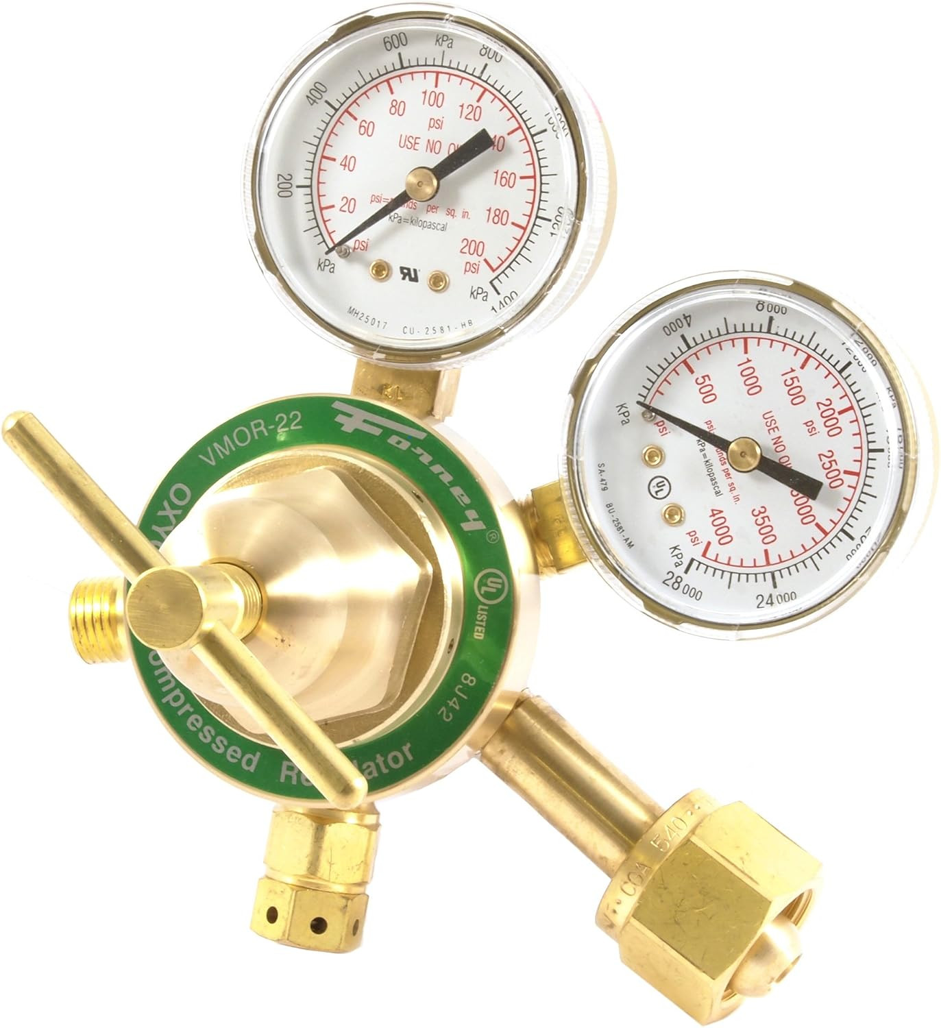 87090 Oxygen Regulator, Medium Duty, Victor Style