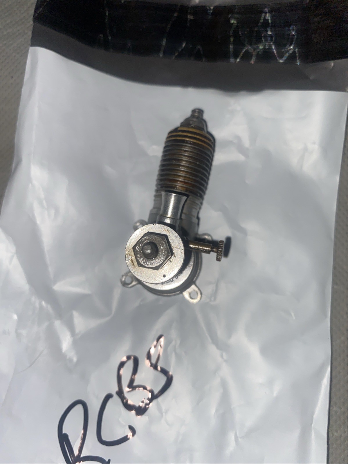 BABY SPITFIRE CL-FF Engine Mel Anderson design Part No.045 Rcbs