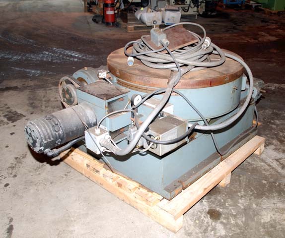 Pratt & Whitney 36" Tilting Rotary table (Inv.16738)