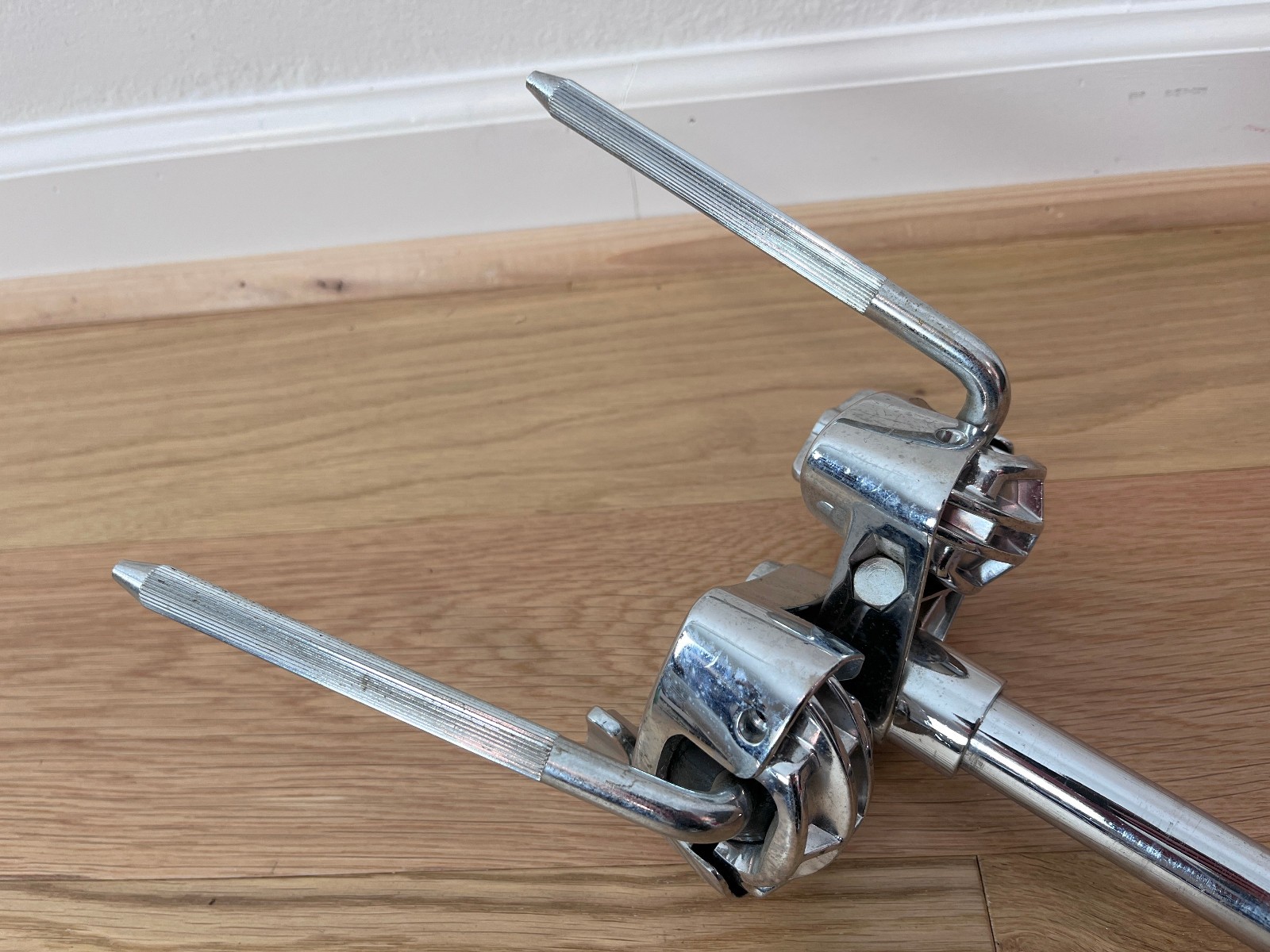 TAMA Omni-Sphere Double Rack Tom Holder Mount Post Stand Part 1" Diameter 2000s