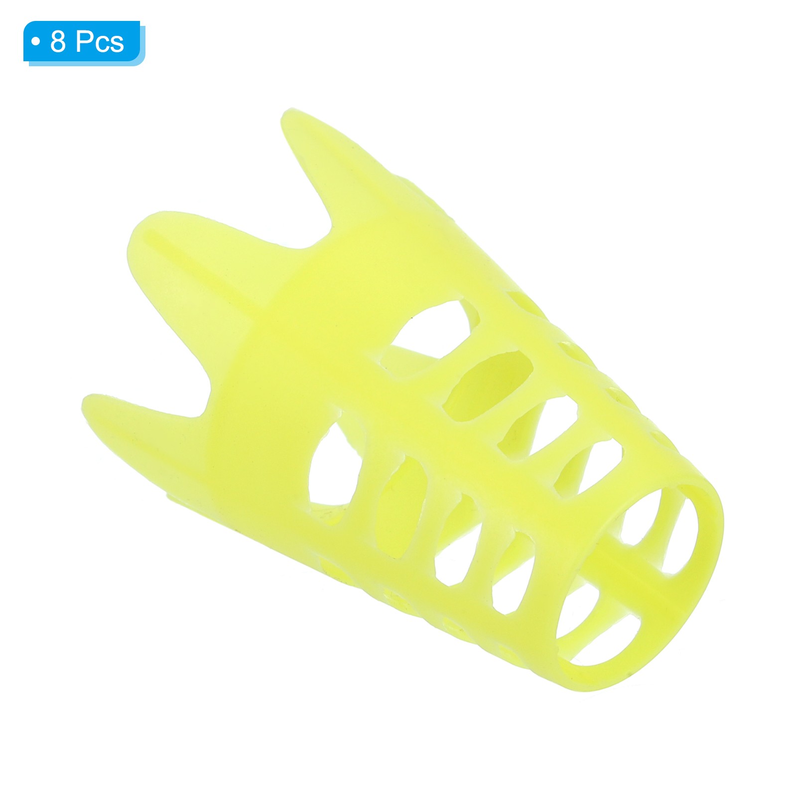 8 Pcs Golf Simulator Te Plastic Golf Te Yellow