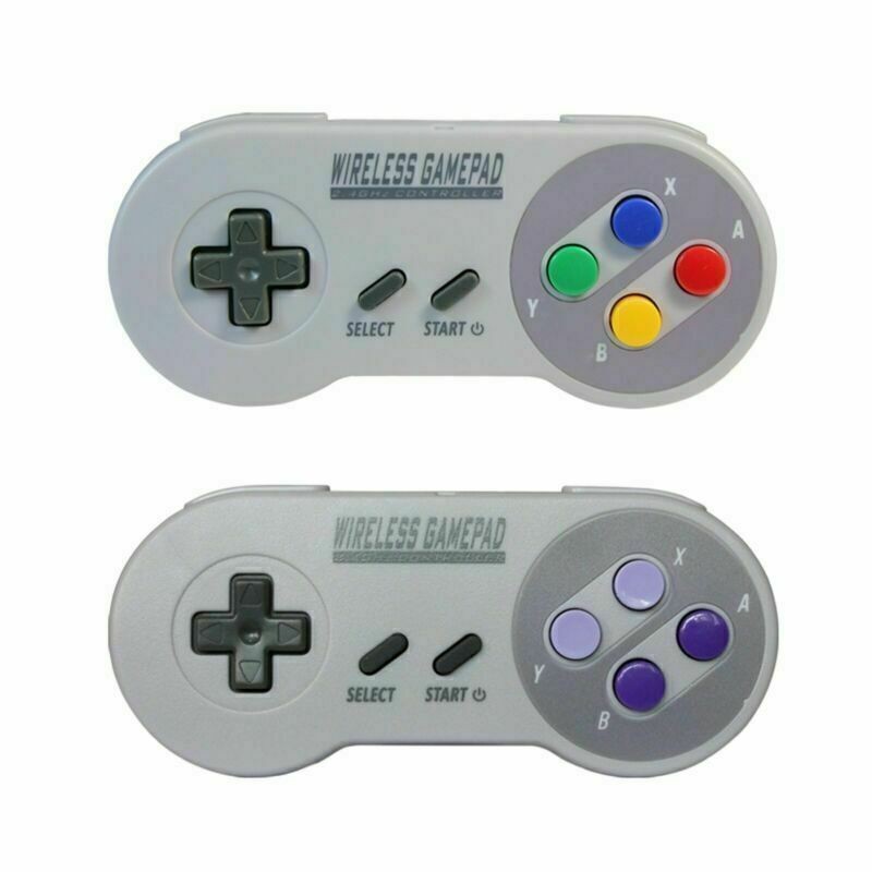 For Super SNES Classic Mini Game Console USB Wireless Gamepad Controller 1pc/2pc