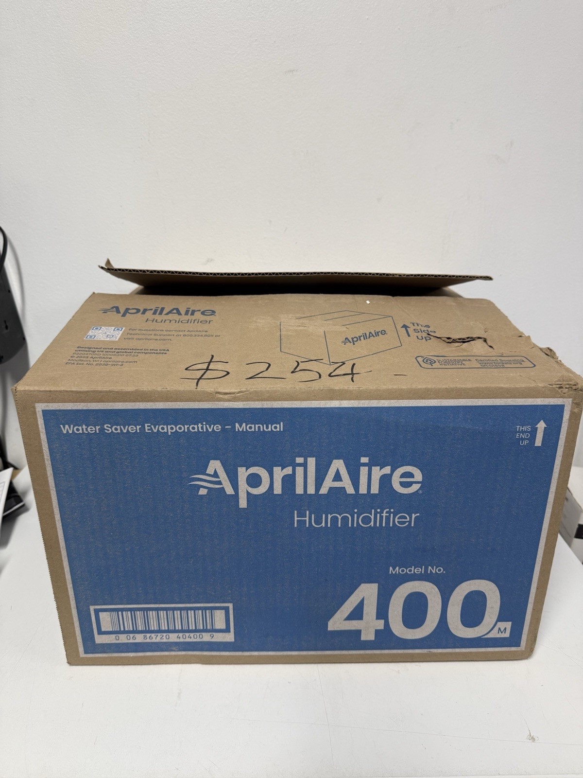 AprilAire Model 400 m Water Saver 17 Gal. Whole-House Evaporative Humidifier