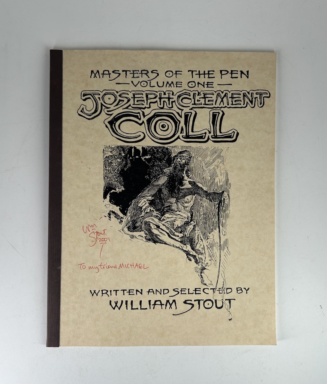 MASTERS OF THE PEN - JOSEPH CLEMENT COLL 2x Signed by William Stout #’d 56/950